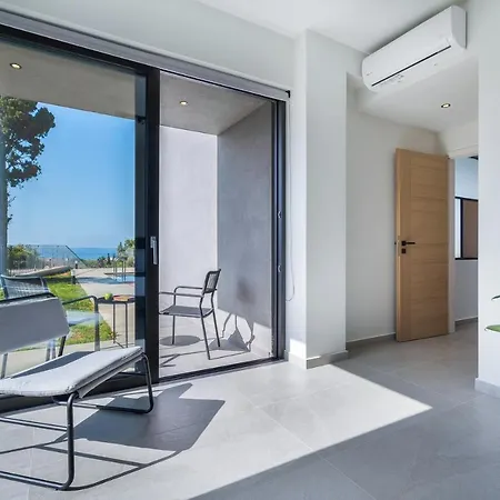 Pirgos-villas, Avra & Ostria Villa, Heated Pool , Amazing Sea View *